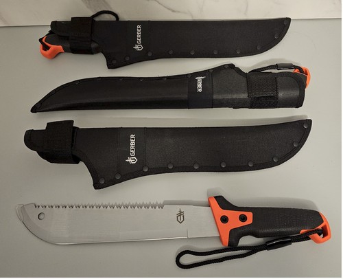 Gerber survival machete saw - survival,