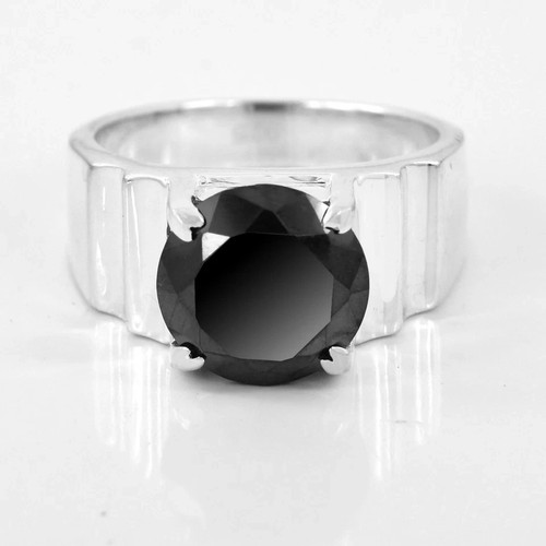 Anello uomo solitario con - uomo,