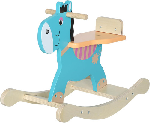 Cavallo dondolo forma di - a,