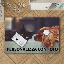 Tappeto con Foto Personalizzata zerbino varie misure idea regalo Casa o Negozio