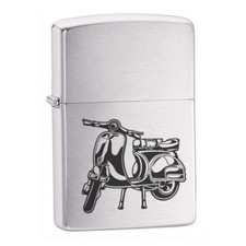 Personalised Vespa Bike Zippo