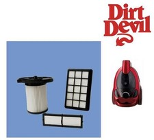 KIT FILTRI ASPIRAPOLVERE DIRT DEVIL CENTRIXX M1882, M1883 KIT 3 FILTRI