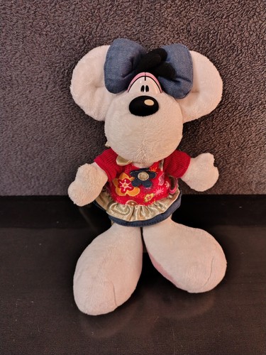 Peluche diddlina robe rouge - diddlina,