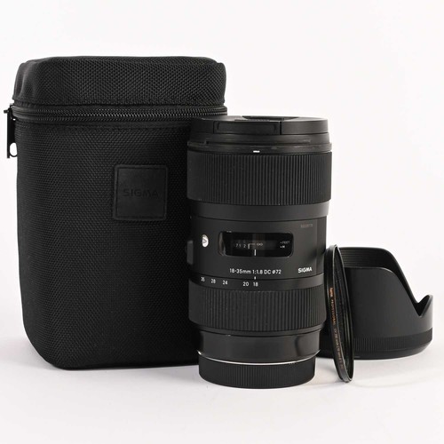Sigma 8 dc 72 mm - 18-35,