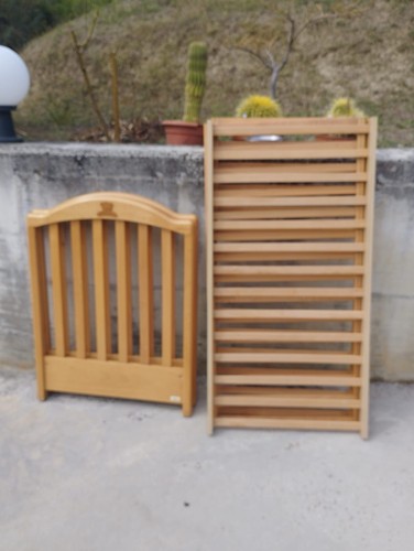Letto singolo legno marrone - in,