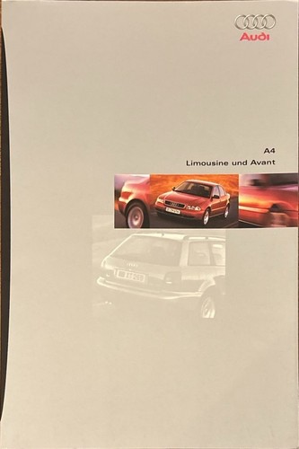 Audi avant depliant - audi,