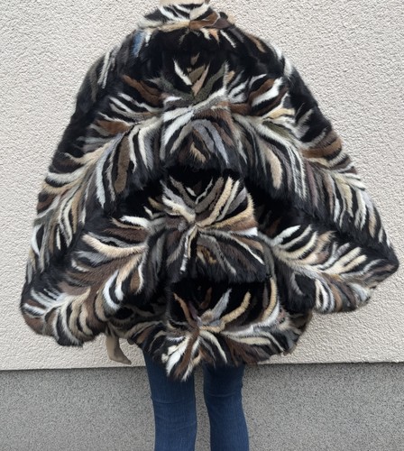 Cappotto vera pelliccia giacca