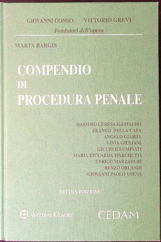 Compendio procedura penale - di,