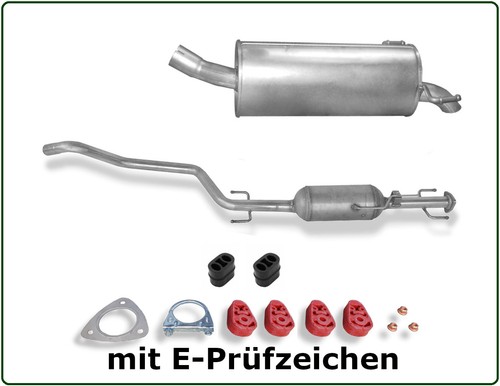 Scarico set opel - scarico, zafira
