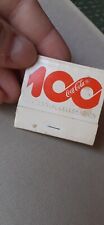 ✅💯vecchia scatola cerini fiammiferi 100 anni coca-cola 1986 introvabile