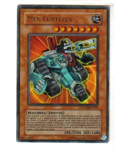 Carta mek fortezza - yu-gi,
