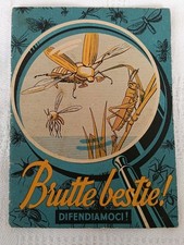 Antico opuscolo libricino pubblicitario "Brutte Bestie! " - Pastiglie Valda