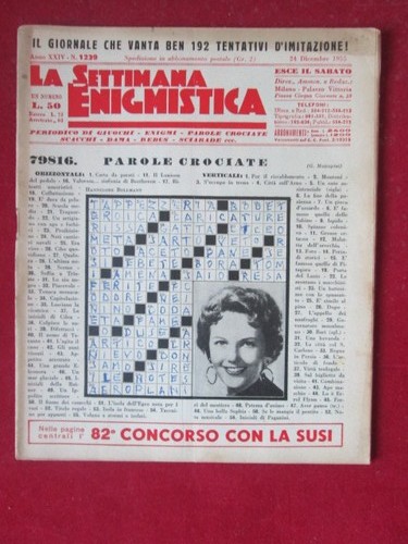 Settimana enigmistica 1239 - enigmistica,
