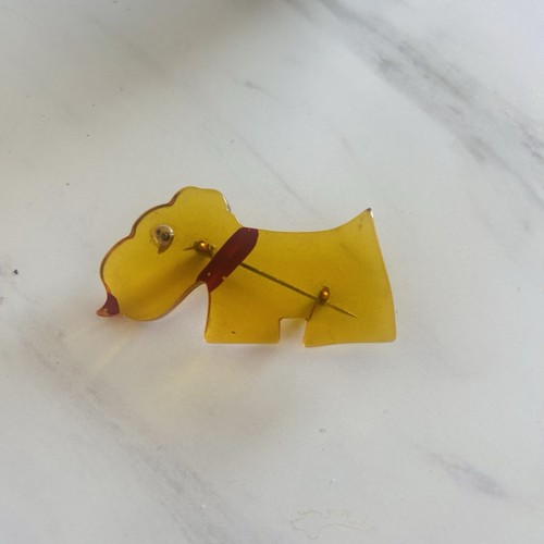 Spilla vintage butterscotch - spilla,