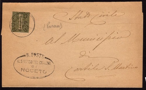 Storia postale cifra c - storia,