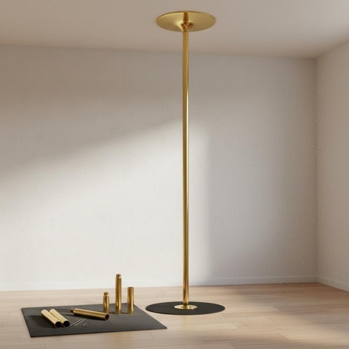 Gilded pole dance - pole,