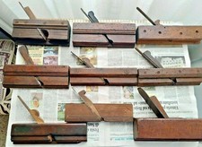 9 antiche pialle professionali