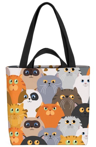 Cartone animato gatto borsa