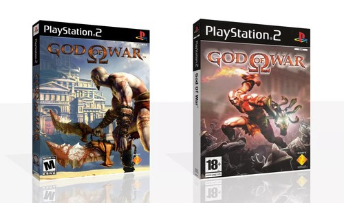 God war ps2 game case - of,