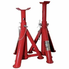 COPPIA DI CAVALLETTI DA 2 TONNELLATE PER AUTO MOTO MECCANICO 2 TON