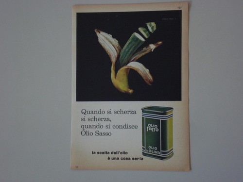 Advertising pubblicità 1962 - advertising,