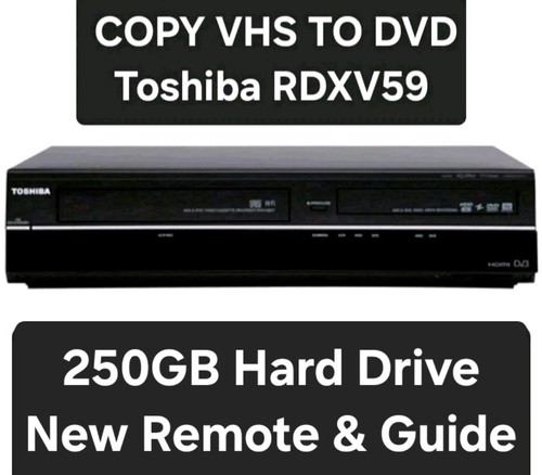 Toshiba rdxv59dtkb copia vhs - toshiba,