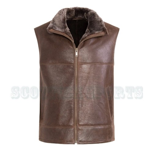 Gilet uomo vera pelle - gilet,