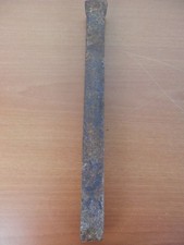 vecchio SCALPELLO in ferro SPACCAPIETRE CAVATORI di PIETRA attrezzo da lavoro