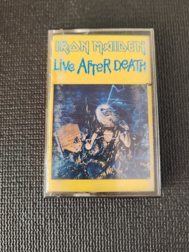 Musicassetta iron maiden live - iron,