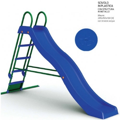 Scivolo giardino 285 - giardino,