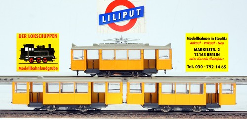 Liliput 19300 tram 3 - tram,, pezzi
