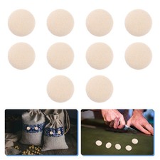  10 Pcs Bottoni Stoffa Bottone