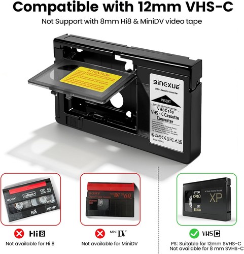 Bingxue vhs convertitore a - convertitore,