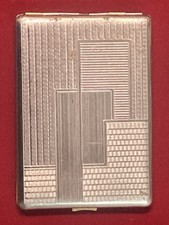 Portasigarette In Metallo Anni 50