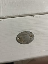 Piastrino Francese Ww1 Ww2