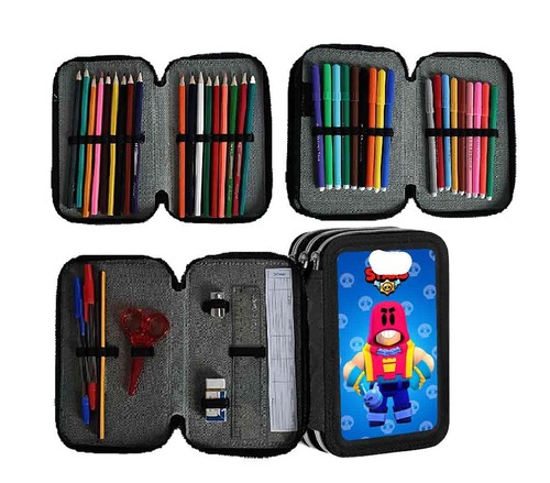 Astuccio scuola zip brawl - zip,