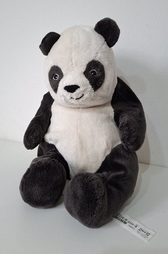 Peluche panda klappar - klappar, panda-