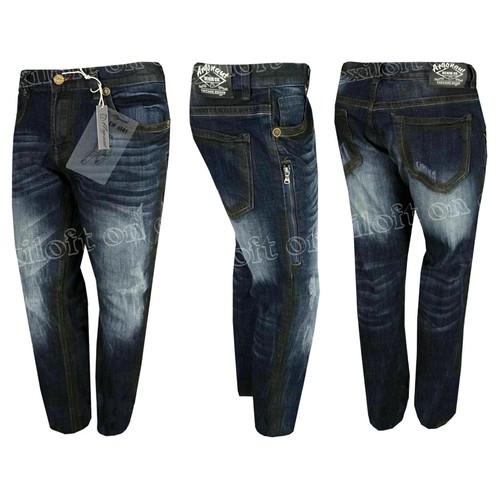 Jeans uomo stile moto biker - stile,