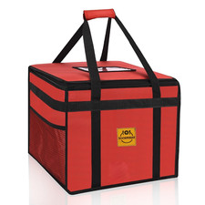 Red food delivery bag 45l - bag,