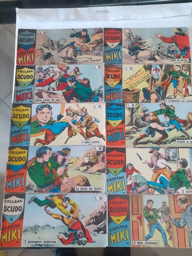 Fumetti capitan miki dal - capitan,