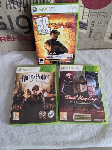 Lot jeux xbox 360 harry - jeux,