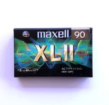 Audio Cassetta Maxell XL II 90 - Nuova Confezione Sigillata