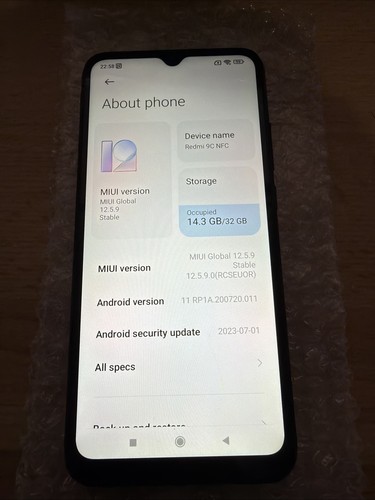 Redmi nfc 32gb - 9c, sbloccato