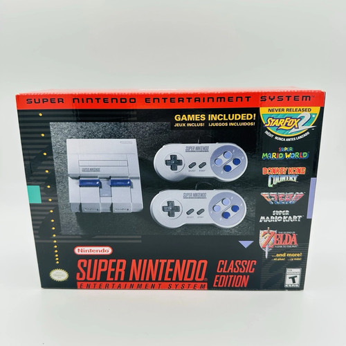 New authentic snes - new,