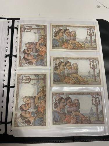 Ensemble billets 20 - de, 5