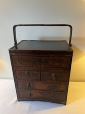 Antica cassapanca cinese in