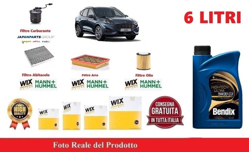 Kit filtri tagliando 6 - +,