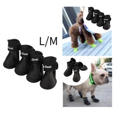 4 Pezzi Stivali per Cani