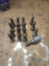 16 Bulloni ruota FIAT D'epoca per cerchi In lega ,4 Con Antifurto 