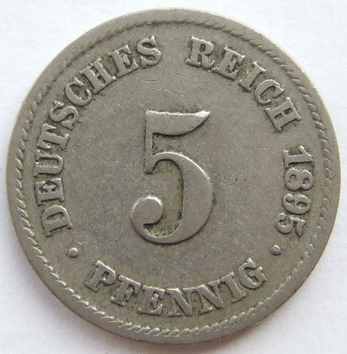 Moneta impero tedesco - moneta, 5